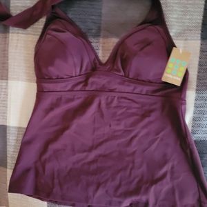 Title nine halter tankini size M